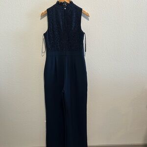 Vince Camuto Black Lace Pant Dress- Gorgeous!